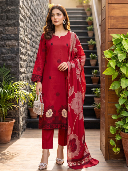 Cross Stitch Premium Printed Viscose 3PC
