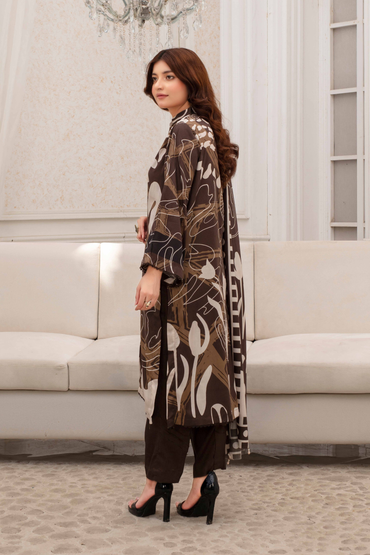 Fabiha By Feroza Digital Printed Linen 3PC