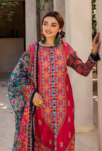 Naqsh Luxury Printed Lawn 3-PC