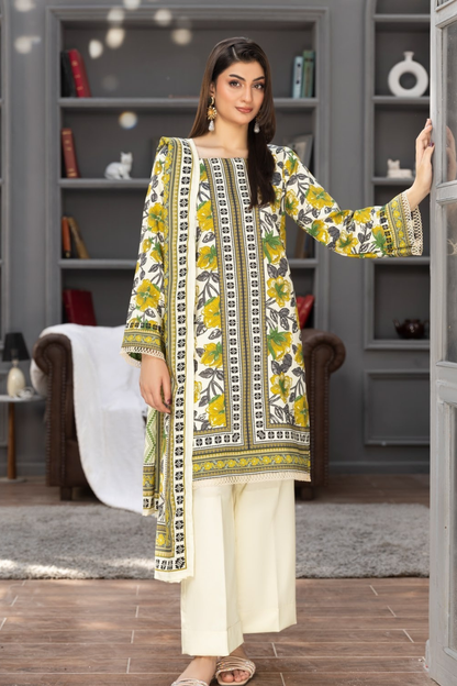 Rang Preet Digital Printed Linen 3PC