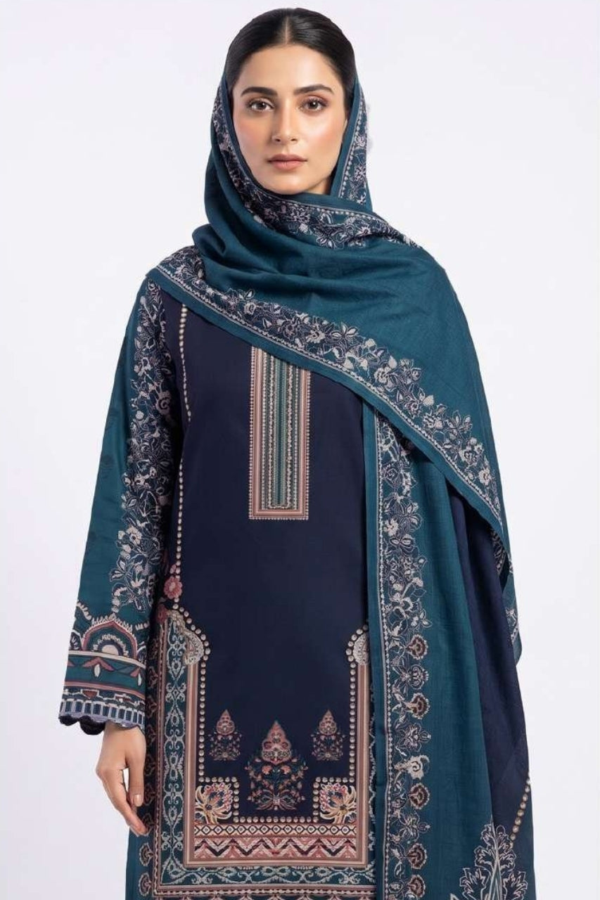 Anaya Digital Printed Linen 3PC