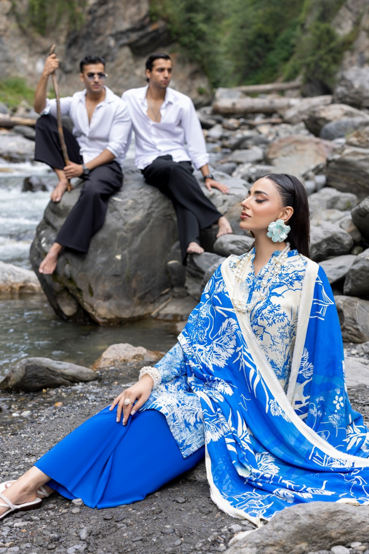 Rang-E-Gul By Paltar Printed Viscose 3PC