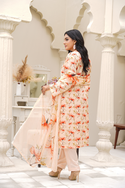 Anaya – Aaghaz-e-Sardi 3PC Viscose Suit