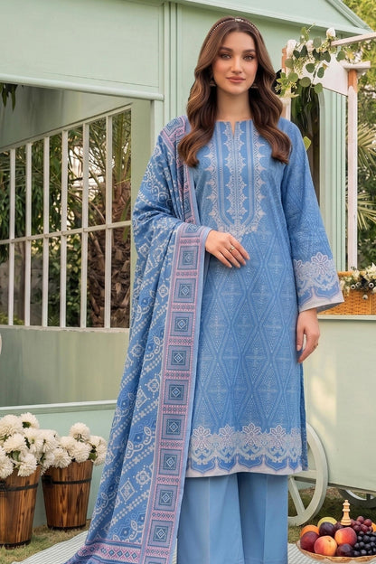 Belleza Digital Printed Khaddar 3PC