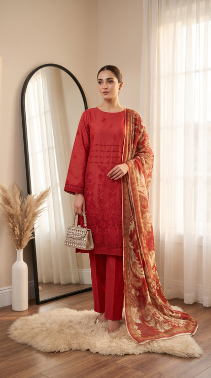 Dream Stone By Anaya Noor Full Heavy Emb Viscose 3PC