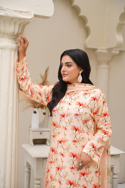 Anaya – Aaghaz-e-Sardi 3PC Viscose Suit
