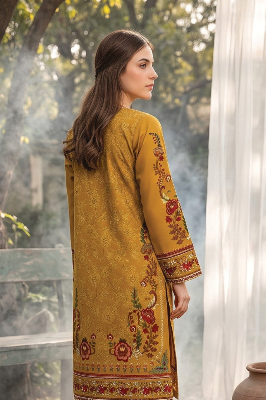 Salina By Regalia Digital Printed Khaddar 3PC