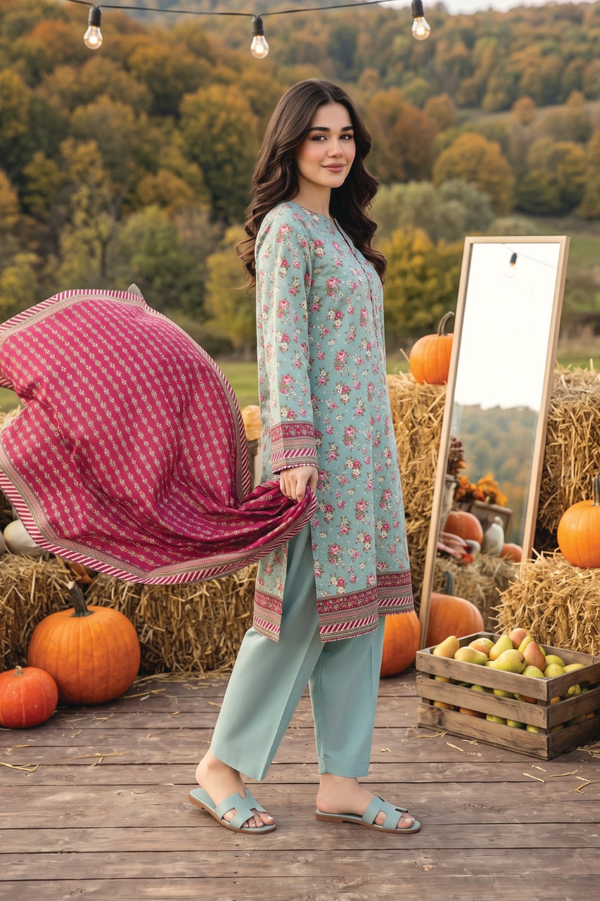 Salina By Regalia Digital Printed Khaddar 3PC