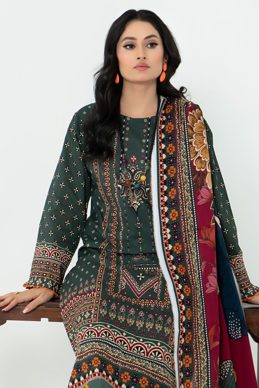 Junoon By Marooj Digital Printed Lawn 3PC