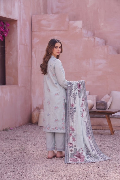 Nirvana By Shanaya Digital Printed Linen 3PC