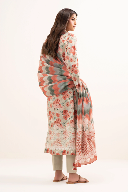 Sukoon By Sapphire Digital Printed Lawn 3PC