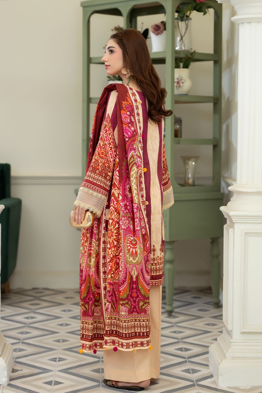 Tabasum By Paltar Premium Printed Lawn 3PC