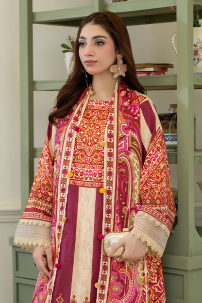 Tabasum By Paltar Premium Printed Lawn 3PC