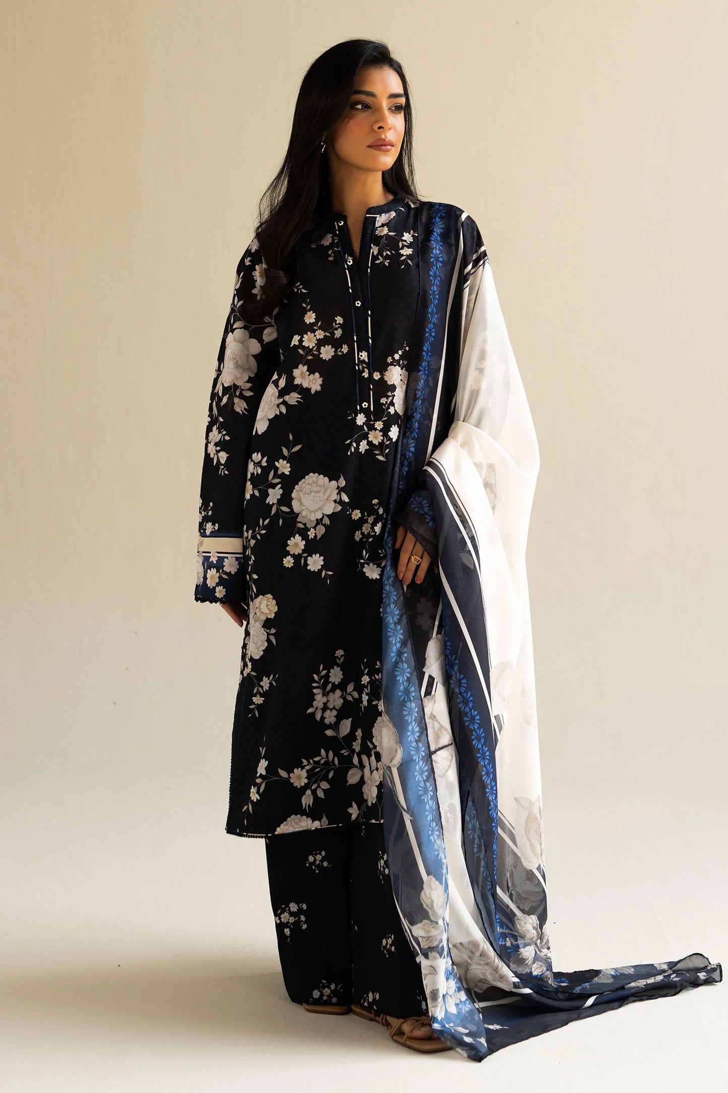 Coco by Zara Shahjahan Printed Lawn 3PC