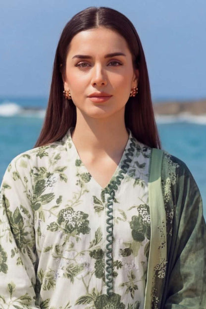 Umang By Motifz Schiffli Emb Lawn 3PC