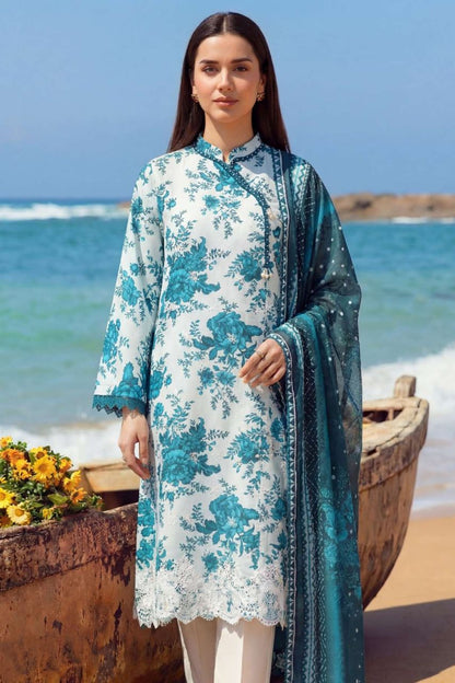 Umang By Motifz Schiffli Emb Lawn 3PC