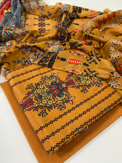 Khaadi Printed Lawn 3-PC