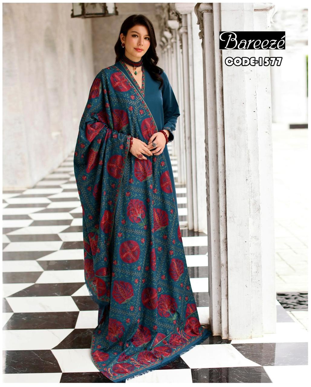 Bareeze Embroidered Marina 3PC