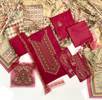 Maria B Embroidered Lawn 3PC
