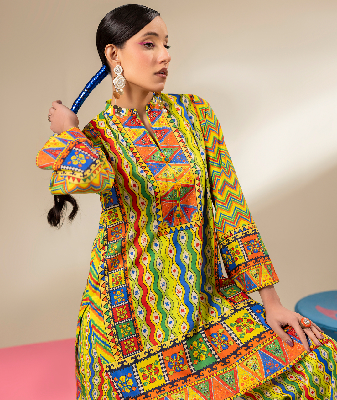 Parizad By Paltar Premium Printed Lawn 2PC