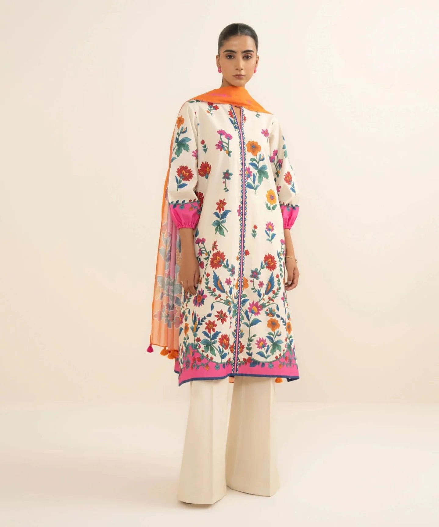 Sapphire Daily Digital Printed Lawn 3PC