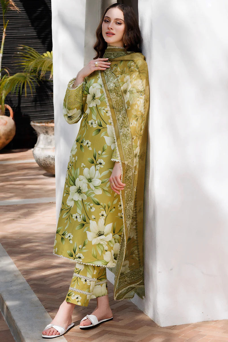 Farasha Digital Printed Lawn 2PC