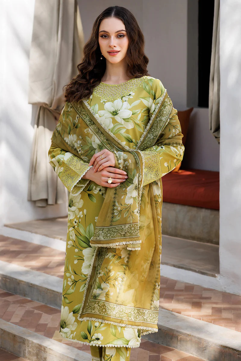 Farasha Digital Printed Lawn 2PC