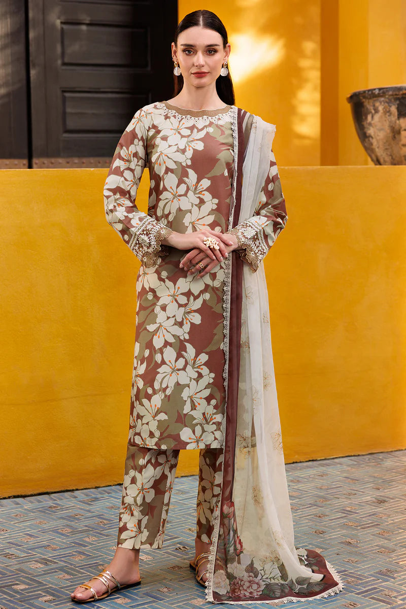 Farasha Digital Printed Lawn 2PC