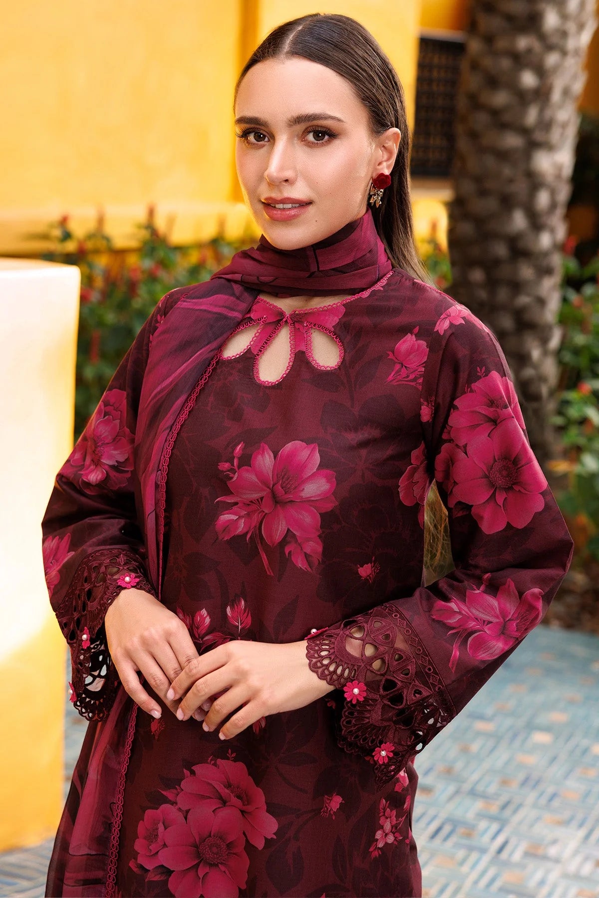 Farasha Digital Printed Lawn 2PC