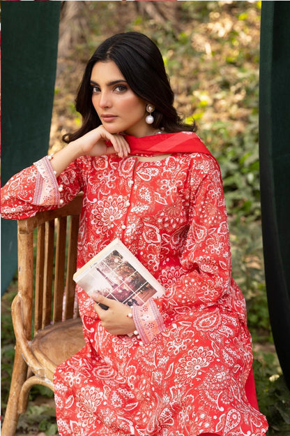 Heer By Legends Printed Lawn 3PC