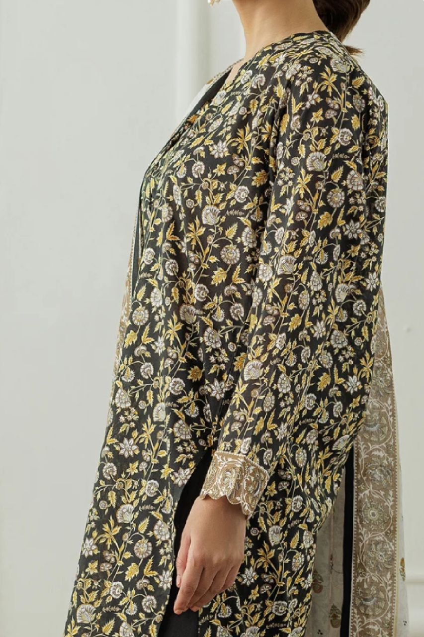 Orient Printed Lawn 3PC