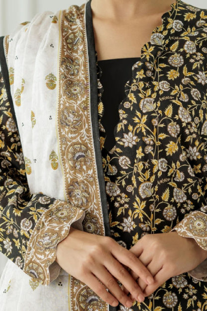 Orient Printed Lawn 3PC