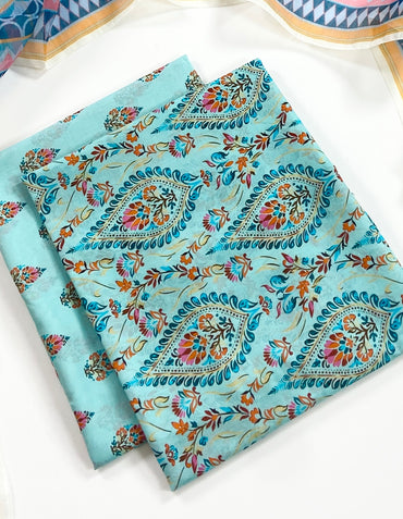 Basanti By Shajar Noor Digital Printed Lawn 3PC