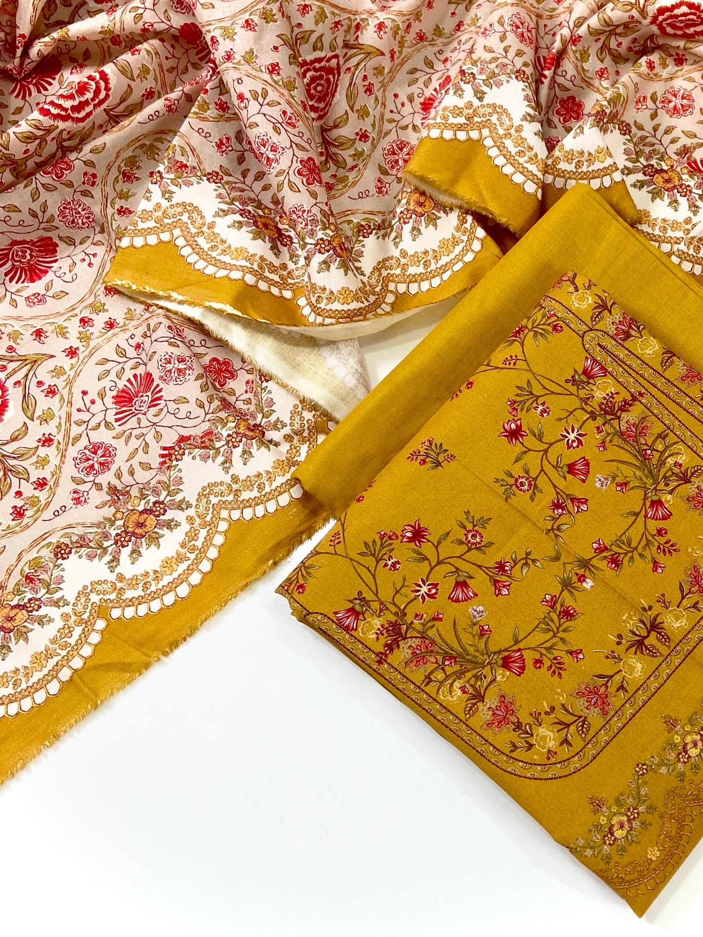 Mausummery Digital Printed Khaddar 3PC