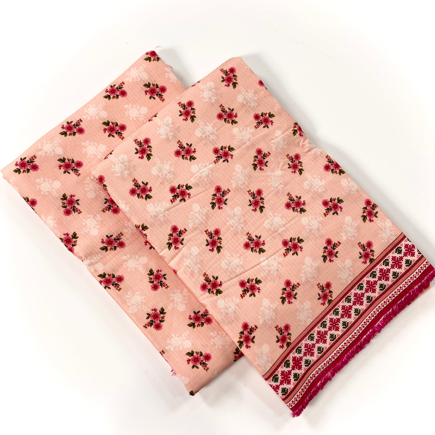 Anaya Noor Printed Bana Dora Slub Linen 2PC