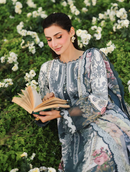 Jade By Firdous Digital Printed Lawn 3PC