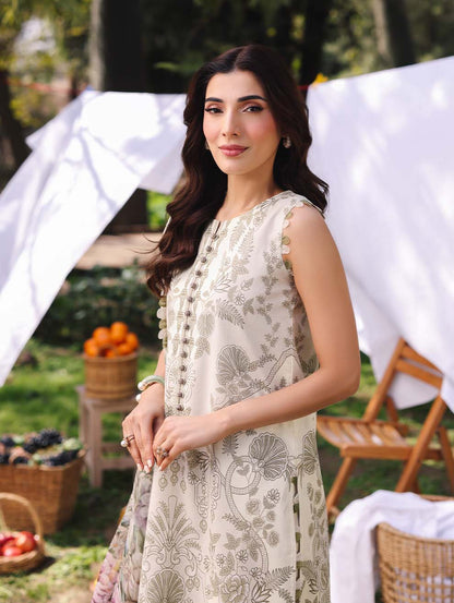Jade By Firdous Digital Printed Lawn 3PC