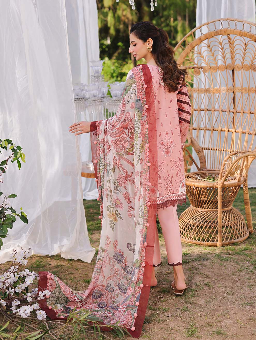 Jade By Firdous Digital Printed Lawn 3PC