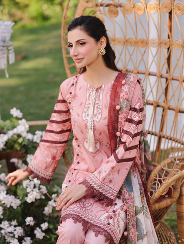 Jade By Firdous Digital Printed Lawn 3PC