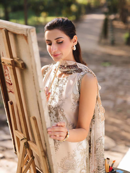 Jade By Firdous Digital Printed Lawn 3PC