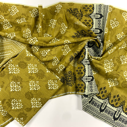 Beechtree Digital Printed Khaddar Shirt-1PC