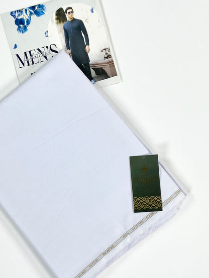 Taqwa Silver Storm Men’s Summer Cotton Unstitched Suit