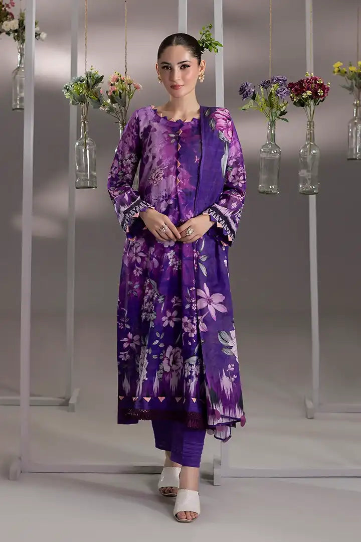 Jahan-E-Rung By Paltar Premium Printed Lawn 3PC
