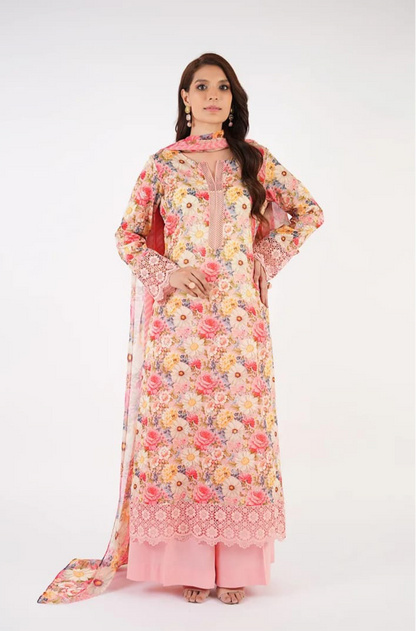 Bareeza Printed Khaddar 3PC