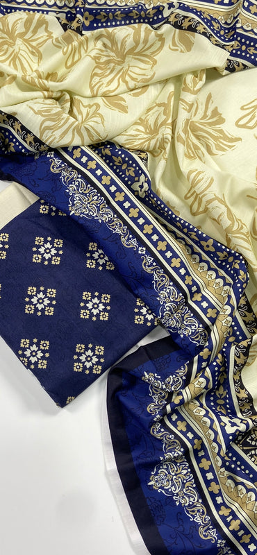 Abrish Exclusive Morroco Khaddar 3PC