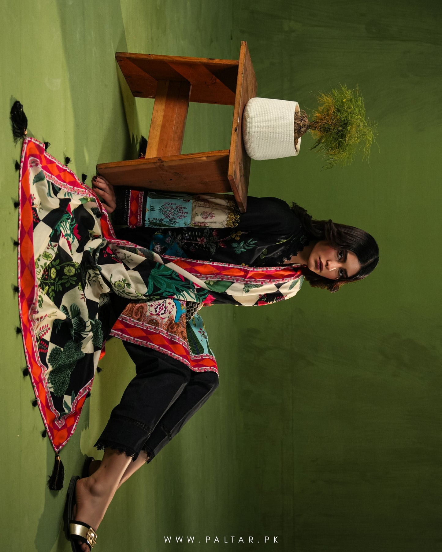 Aangan By Paltar Premium Printed Lawn 3PC
