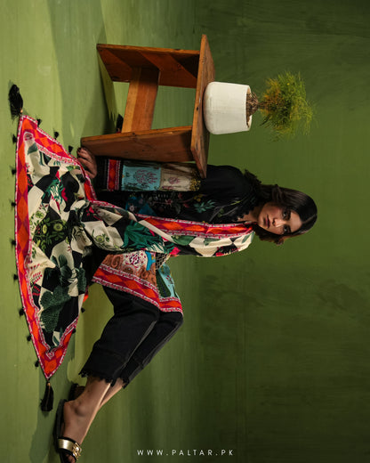 Aangan By Paltar Premium Printed Lawn 3PC