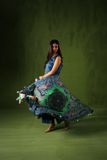 Aangan By Paltar Premium Printed Lawn 3PC