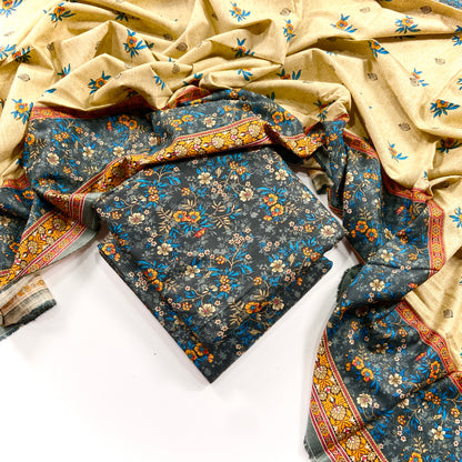 Kayseria All Over Digital Printed Khaddar 3PC