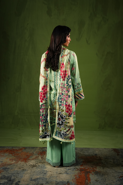 Aangan By Paltar Premium Printed Lawn 3PC